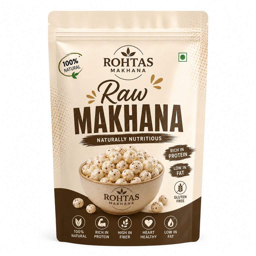 Rohtas 4 suta Raw Makhana