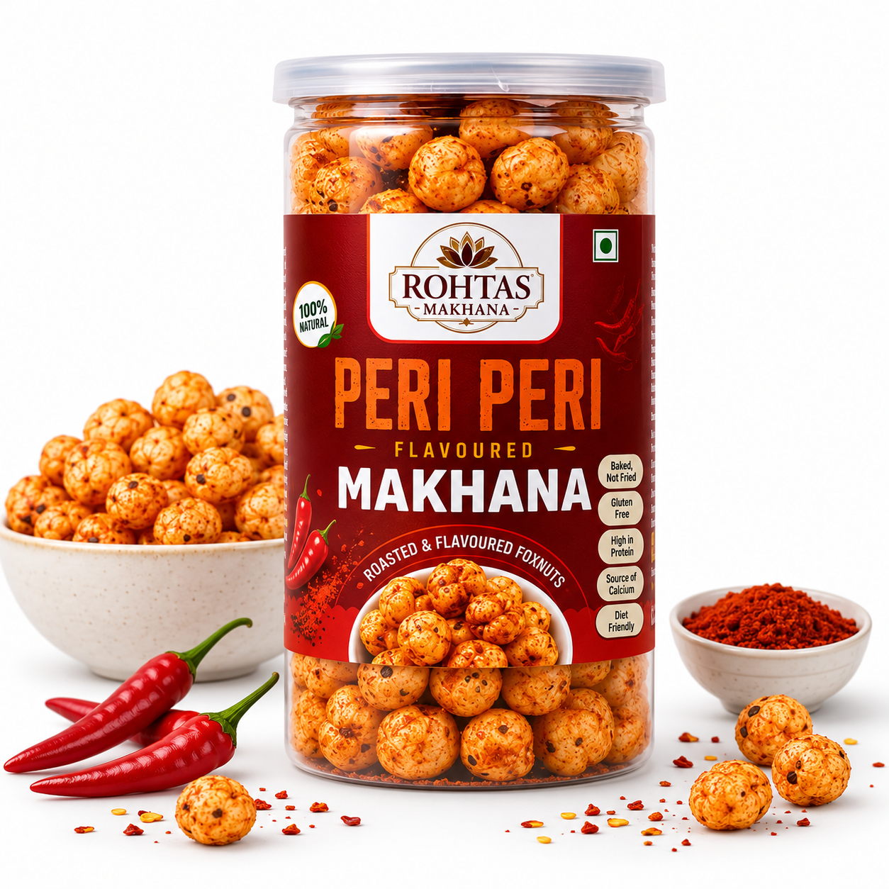 Rohtas Peri Peri Flavoured Makhana