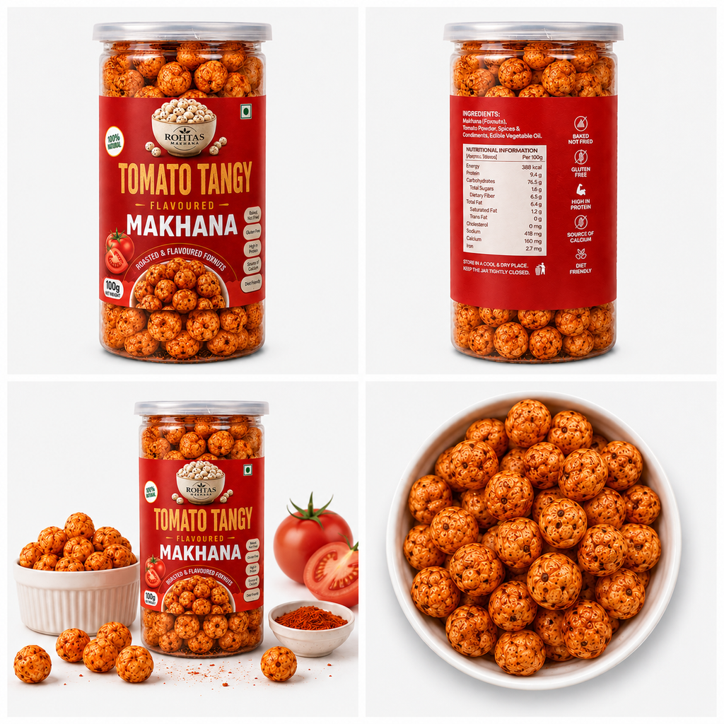 Rohtas Tomato Tangy Flavoured Makhana