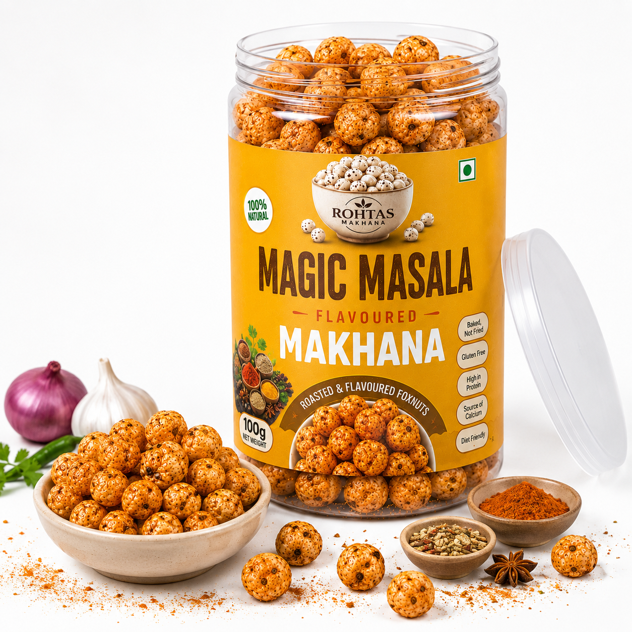 Rohtas Magic Masala Flavoured Makhana