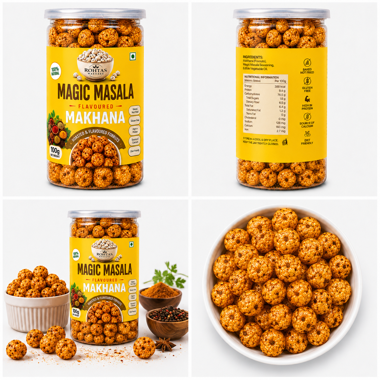 Rohtas Magic Masala Flavoured Makhana