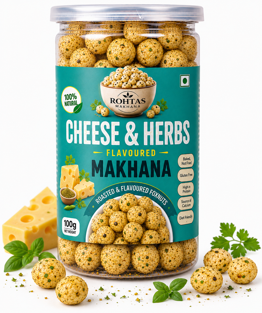 Rohtas Cheese & Herbs Flavoured Makhana