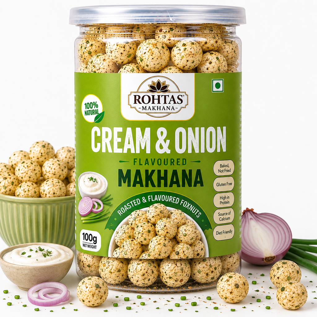 Rohtas Cream & Onion Flavoured Makhana