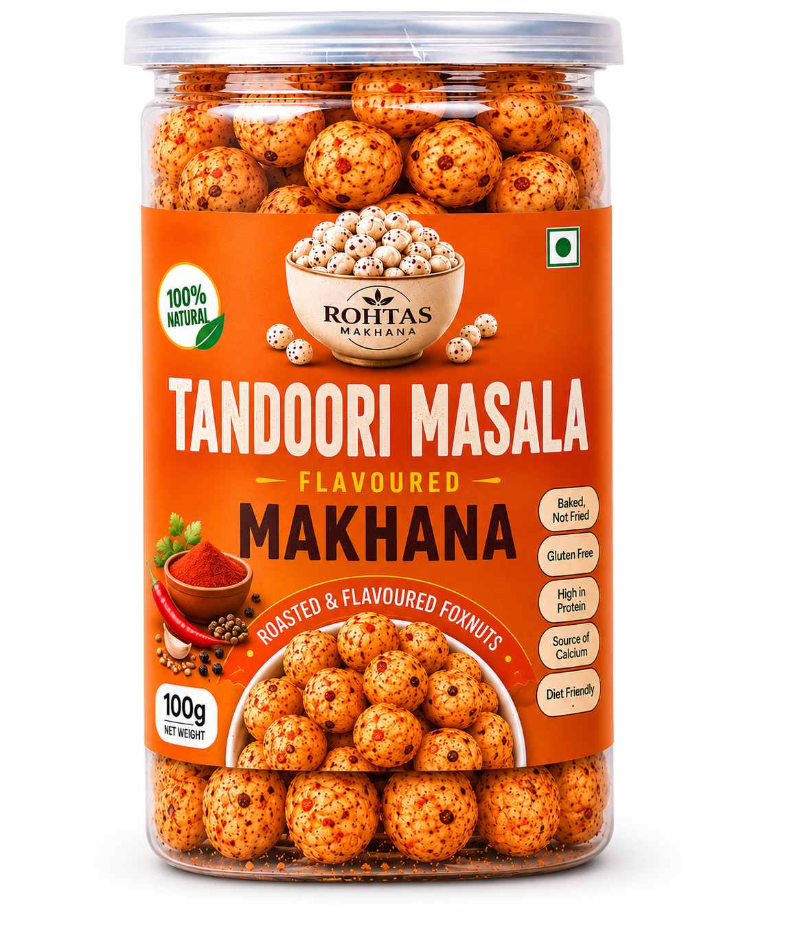 Rohtas Tandoori Masala Flavoured Makhana