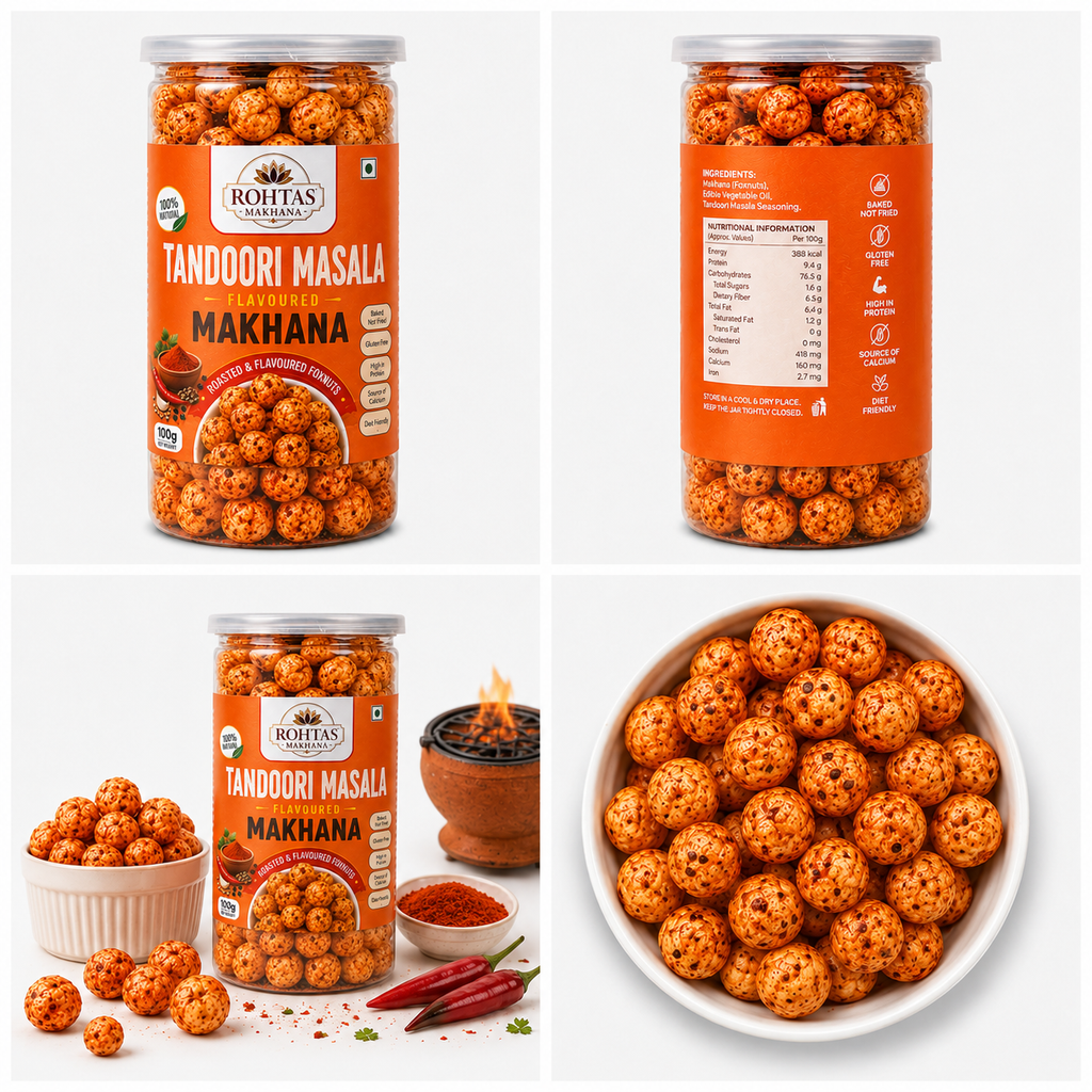 Rohtas Tandoori Masala Flavoured Makhana